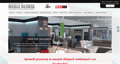 Desktop Screenshot of mebleoliwia.com.pl